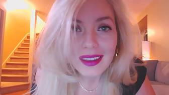 horny chick film herself