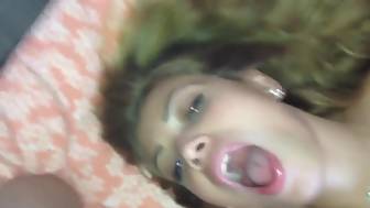 jizz load pretty face