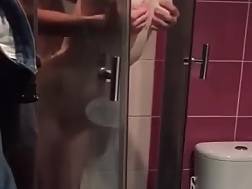 3 min - Wifey caught penetrating shower