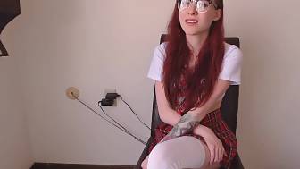 kinky schoolgirl wants vibrator