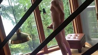 morning workout turns sexual