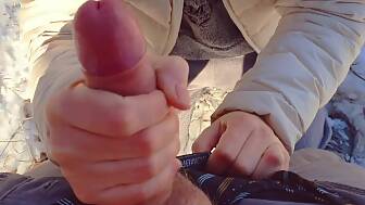 masturbation forest milf