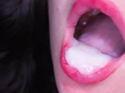 8 min - Closeup blow tongue play