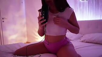 asmr masturbated feet wet