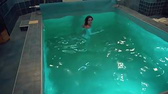 slender fucked pool