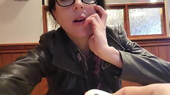 public dildo jizz