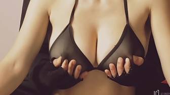 touching nipples