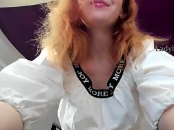 3 min - Redhaired tease panties