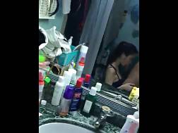 3 min - Submissive oriental blowing bathroom