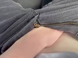 3 min - Touching myself public parking