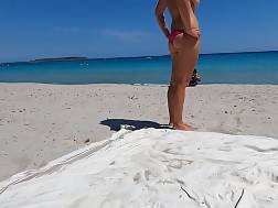 4 min - Panties public beach