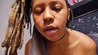 ebony mouth fucktoy