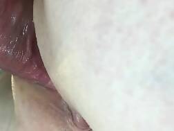 6 min - Pussy bang closeup