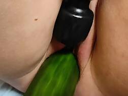 7 min - Drilled cucumber squirt