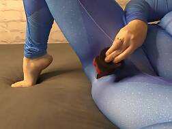 6 min - Bbw wife cosplay masturbate