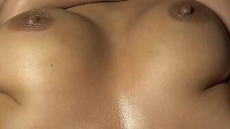 masturbates melons jizzing thick
