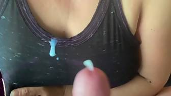 bbw stepmom bj squirts