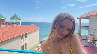 bang young student balcony
