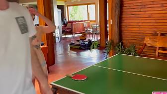 stepsister playing strip banging