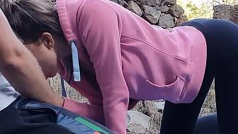outdoor 18yo blackhaired teen