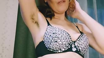 glasses fishnet pantyhose teasing