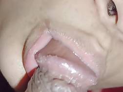 7 min - Wife closeup drilling