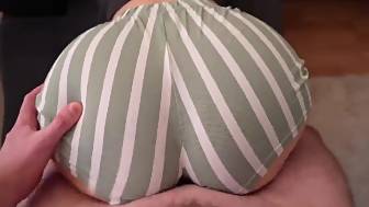 banged stepsister hole shorts